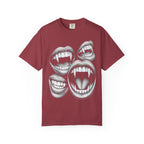 Vampires Fangs Classic Tee | Gothic Horror | Spooky Dotwork