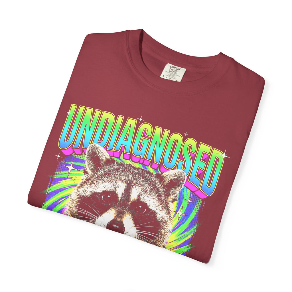 Undiagnosed Something Aint Right Classic Tee | Funny Raccoon