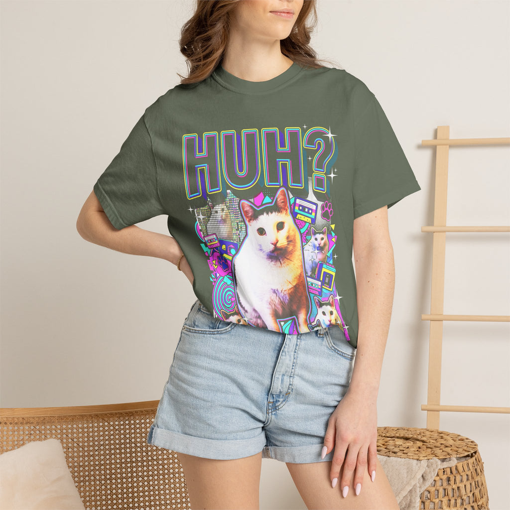 Huhg Meme Cat Collage Classic Tee | 90s Vaporwave | Retro