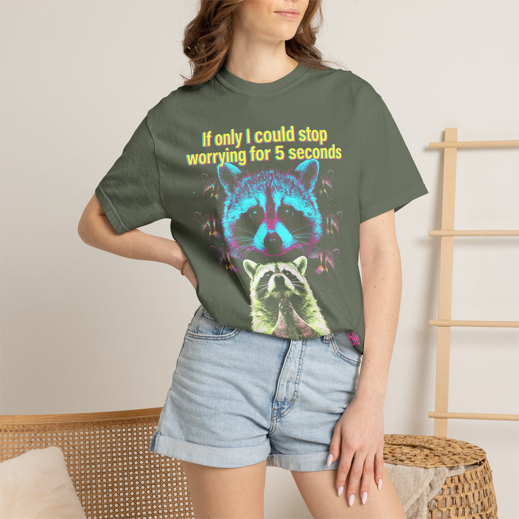 If Only I Could Stop Worrying For 5 Seconds Classic Tee | Meme