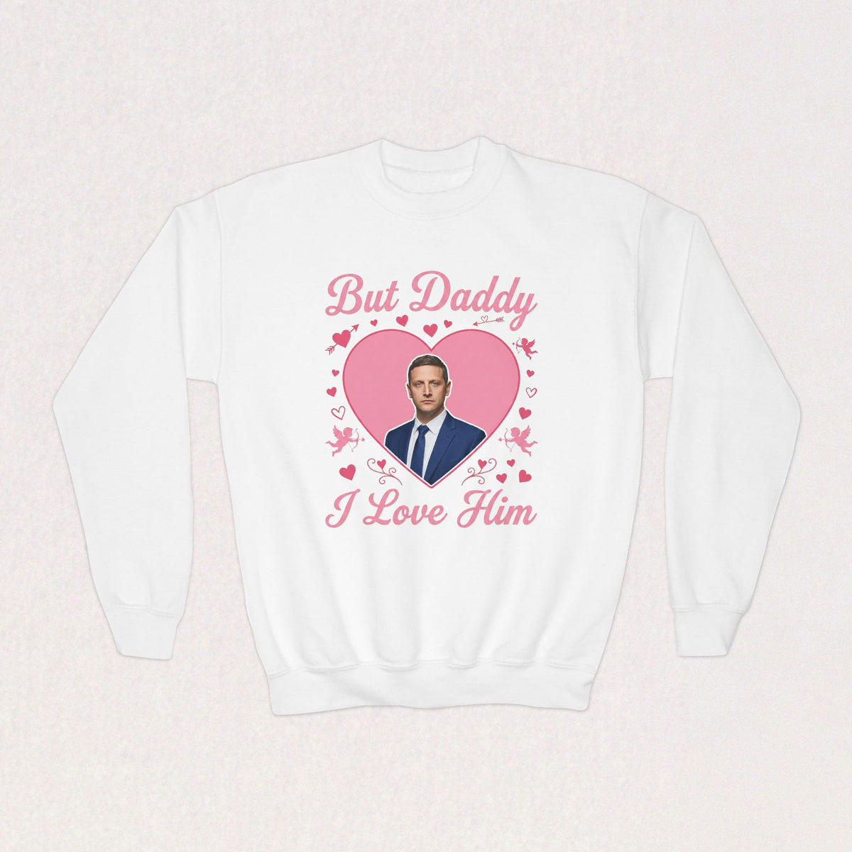 But Daddy I Love Him, Tim Robinson Kids Sweatshirt