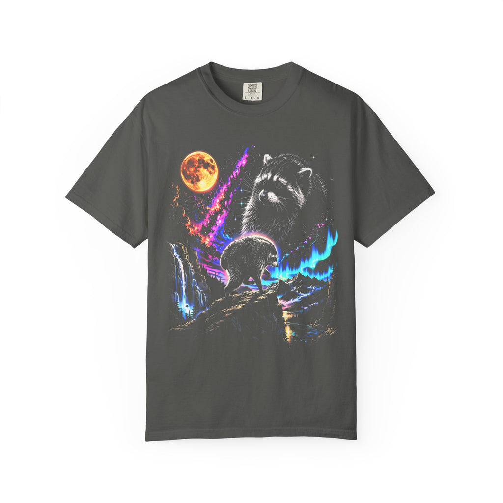 Raccoon Galaxy Classic Tee | 90s Vintage | Space Gift