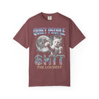 Quiet People Shit The Loudest Classic Tee | White Cat Space