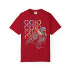 Dapper Pigeon Aviator Classic Tee | Retro Sketch | Feather Art