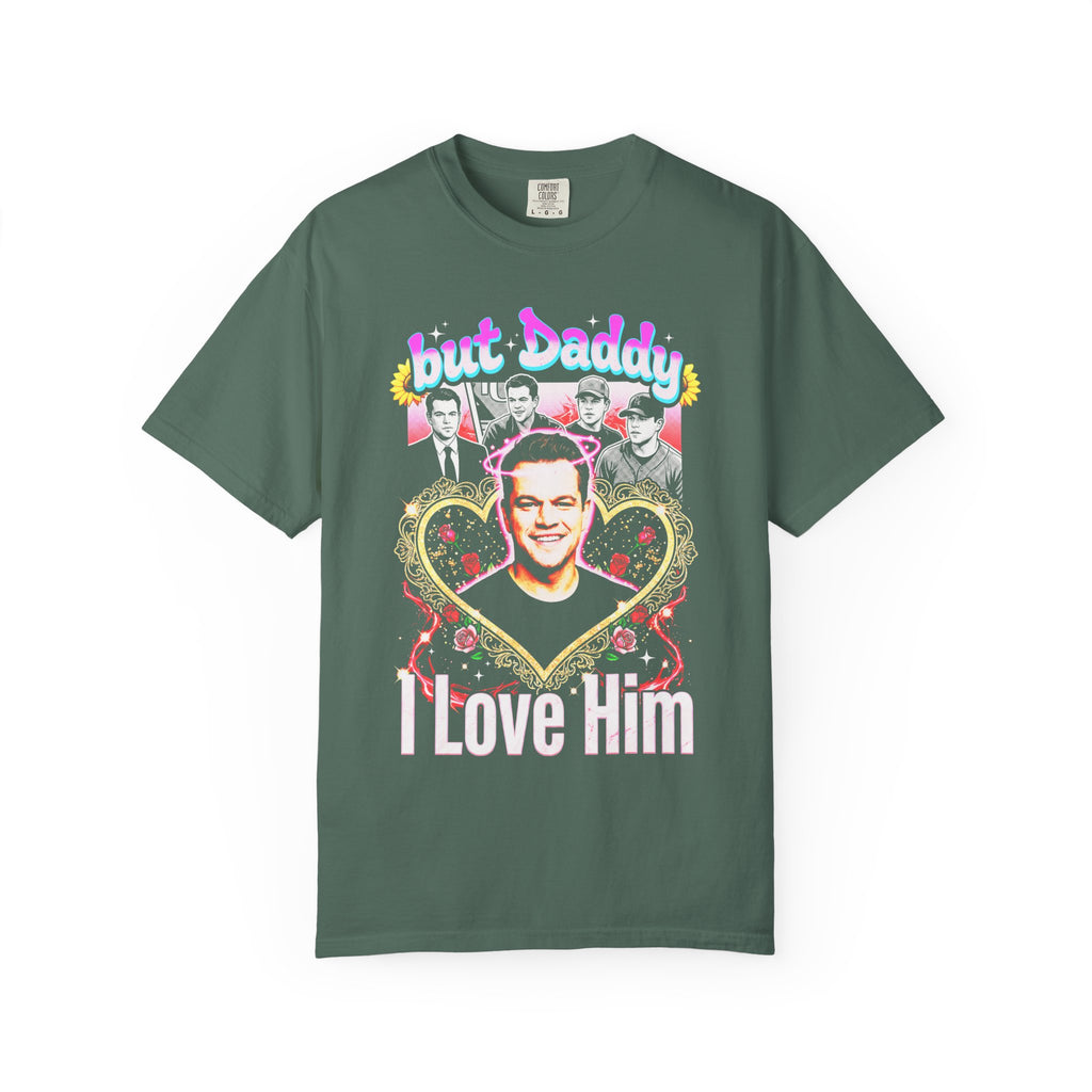 But Daddy I Love Him Matt Damon Classic Tee | 90s Retro Gift