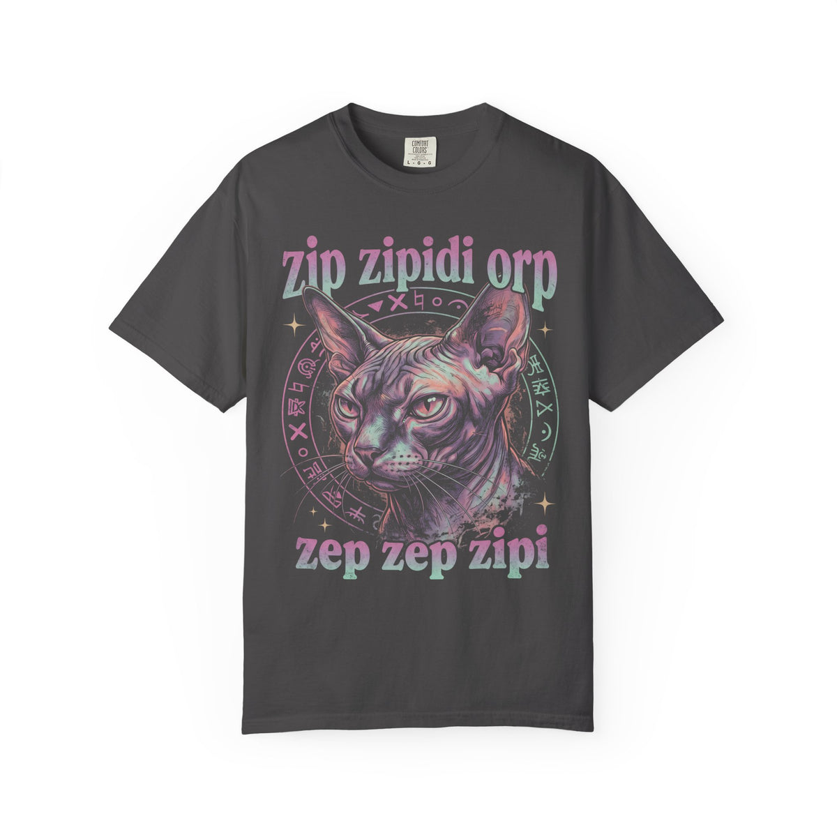 Sphynx Alien Cat Classic Tee | Cosmic Esoteric | Vintage