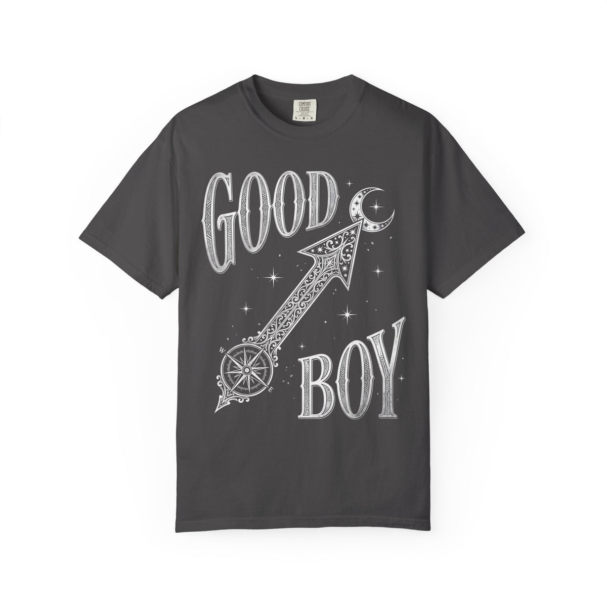 Good Boy Cosmic Guidance Classic Tee | Mystical Compass Rose