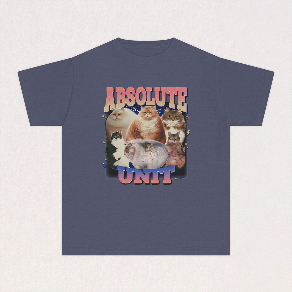 Absolute Unit Vintage Cat Kids Tee