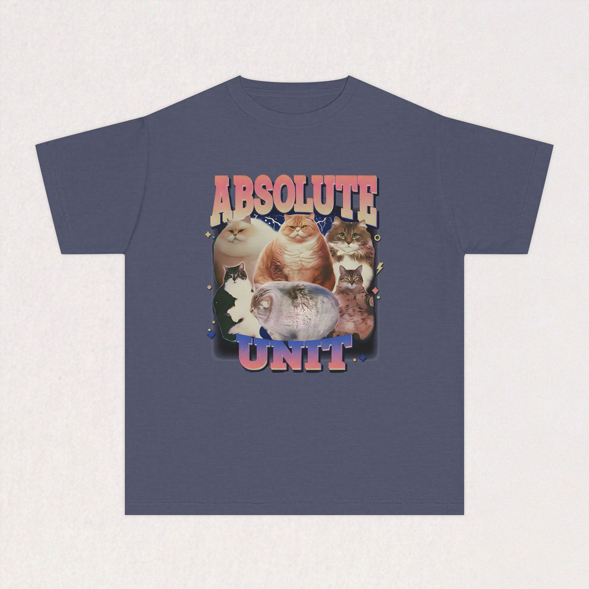 Absolute Unit Vintage Cat Kids Tee