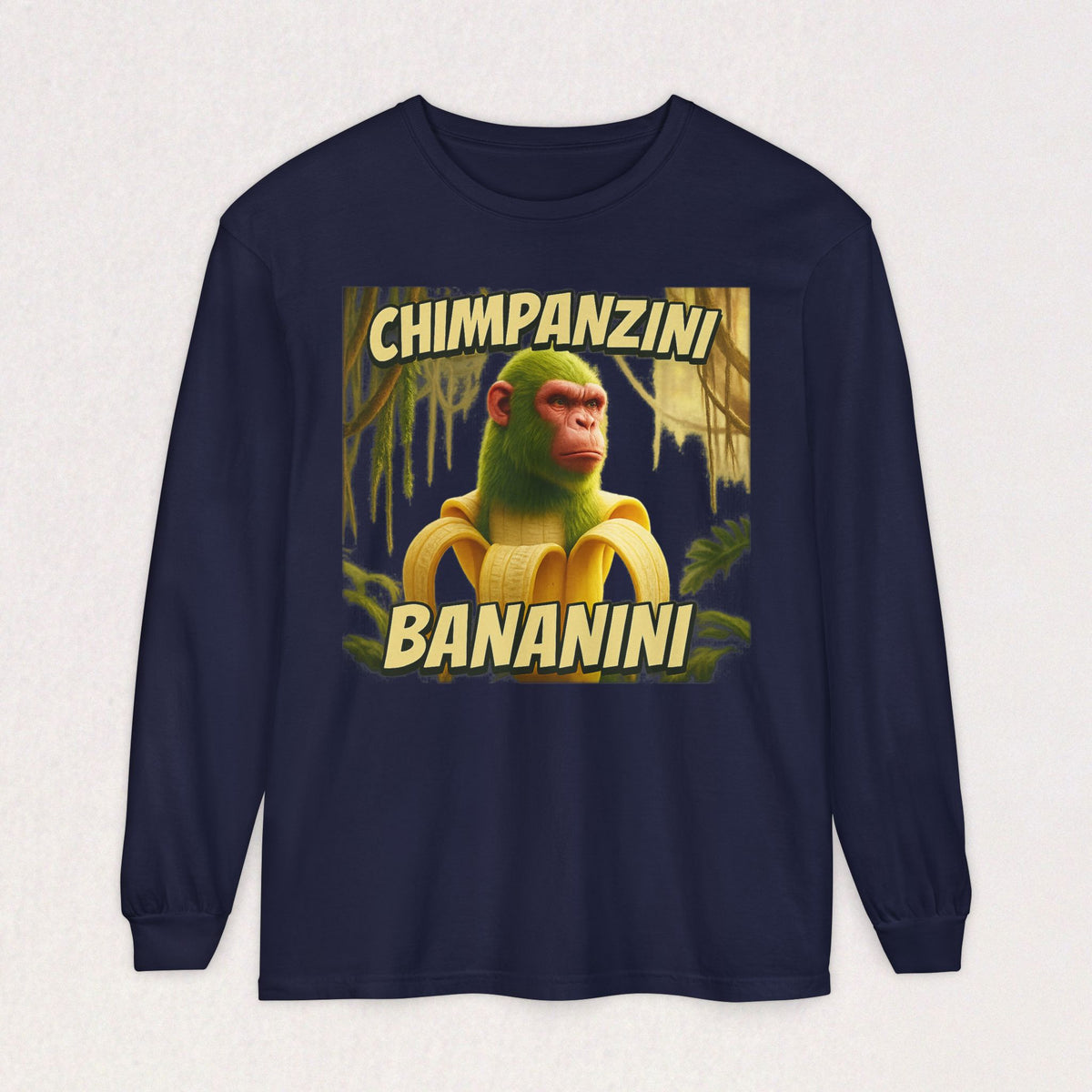 Chimpanzini Bananini Long Sleeve T-Shirt