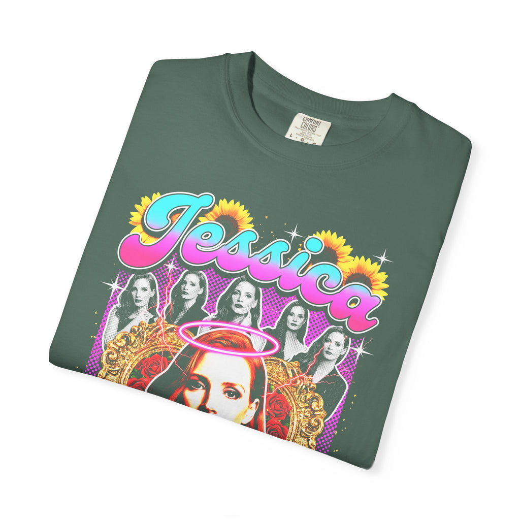 Jessica Chastain Classic Tee | 90s Graphic | Bootleg Style