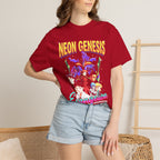 Retro Mecha Pilot Classic Tee | Neon Robot | Sci-Fi Anime Gift