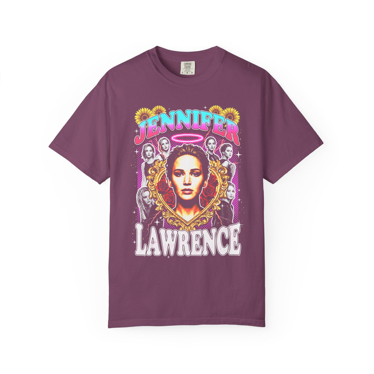 Jennifer Lawrence Classic Tee | 90s Graphic | Bootleg Gift