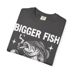 Bigger Fish Gets Fried Classic Tee | Funny Skater | Fish Meme
