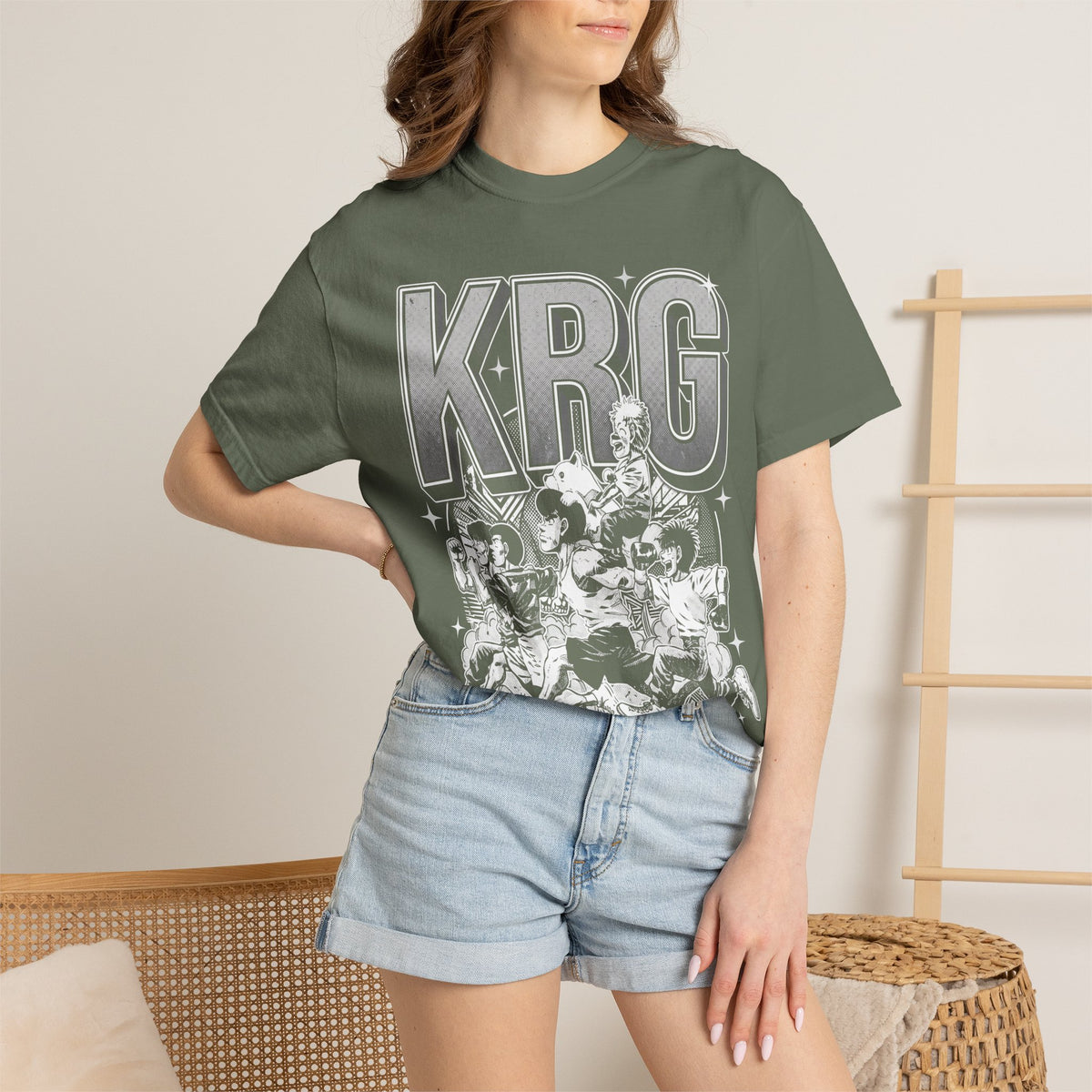 Retro Boxing Fighter Classic Tee | 90s Vintage | Anime Gift