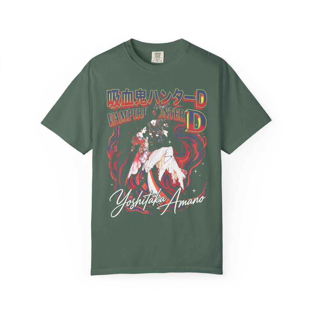 Dark Fantasy Vampire Classic Tee | 90s Retro | Manga Gift