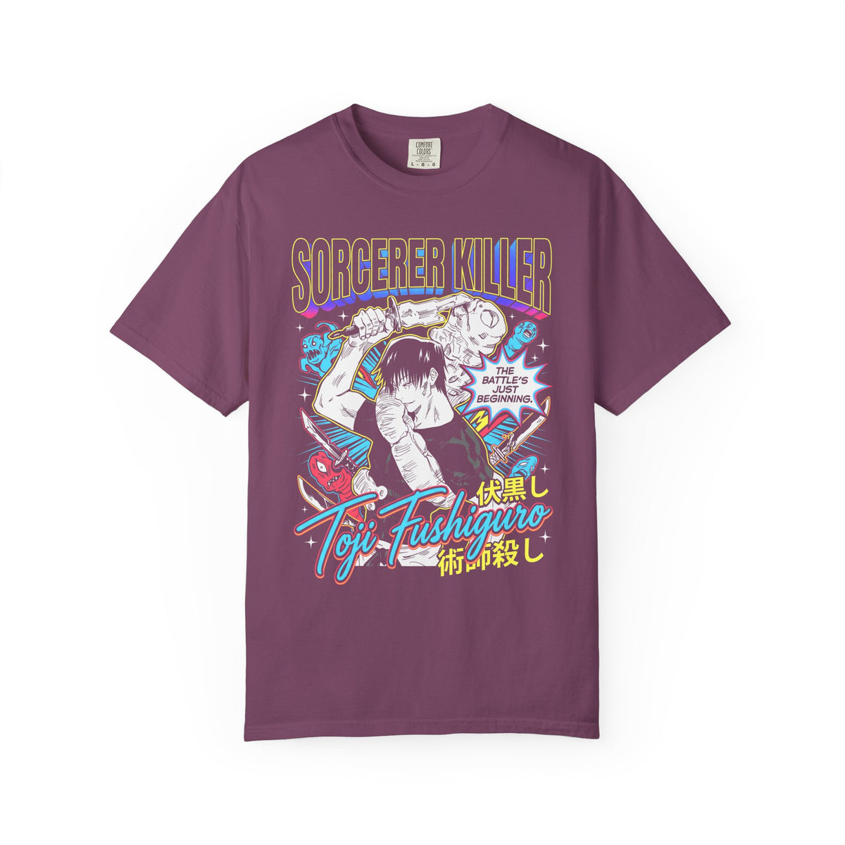 Sorcerer Killer Classic Tee | Magic Hunter | Retro Anime Gift