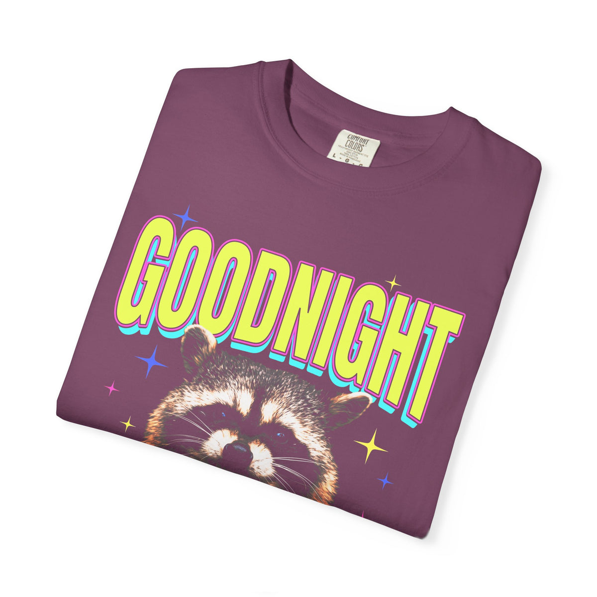 Goodnight Good Luck Sleeping Classic Tee | Raccoon Meme