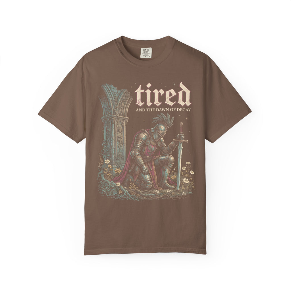 Tired And The Dawn Of Decay Classic Tee | Medieval Knight