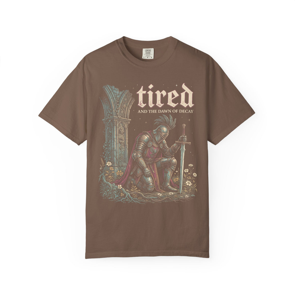 Tired And The Dawn Of Decay Classic Tee | Medieval Knight