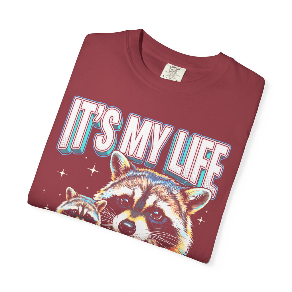 Its My Life Sabotage Myself Raccoon Classic Tee | 90s Retro
