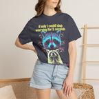 If Only I Could Stop Worrying For 5 Seconds Classic Tee | Meme