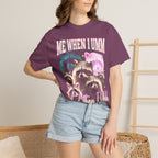 Me When I Umm Raccoon Classic Tee | Funny Meme | 90s Retro