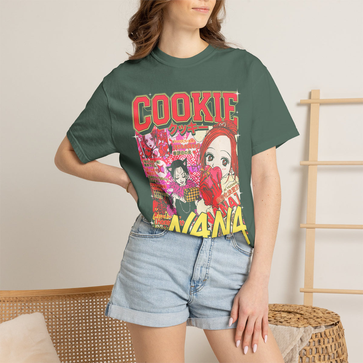 Cookie Japanese Manga Classic Tee | 90s Vintage | Retro Gift