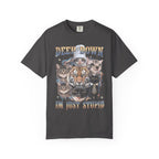 Deep Down Im Just Stupid Classic Tee | Tiger Cat | Galaxy Meme