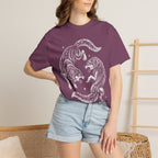 Twin Wolves Classic Tee | 90s Vintage | Dark Nature Wolf