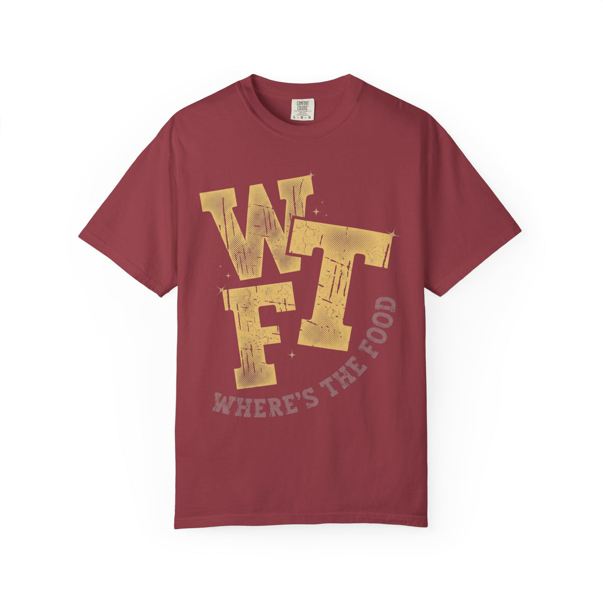 Where's The Food Classic Tee | Funny Food Quote | Retro Art