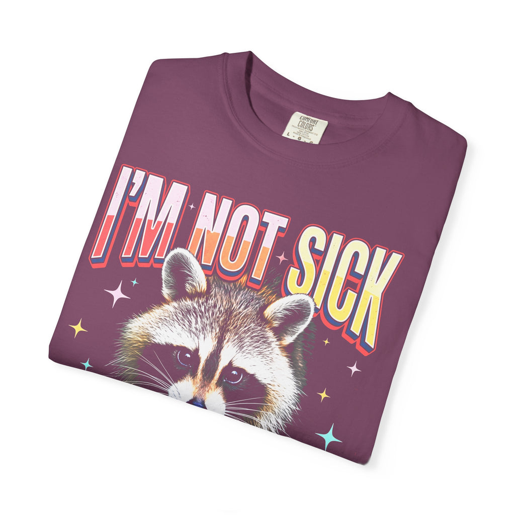 Im Not Sick Crepuscular Raccoon Classic Tee | 90s Retro Graphic