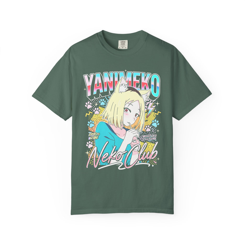 Neko Club Anime Girl Classic Tee | 1990s Vibe | Retro Gift