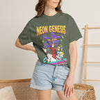 Retro Mecha Pilot Classic Tee | Neon Robot | Sci-Fi Anime Gift