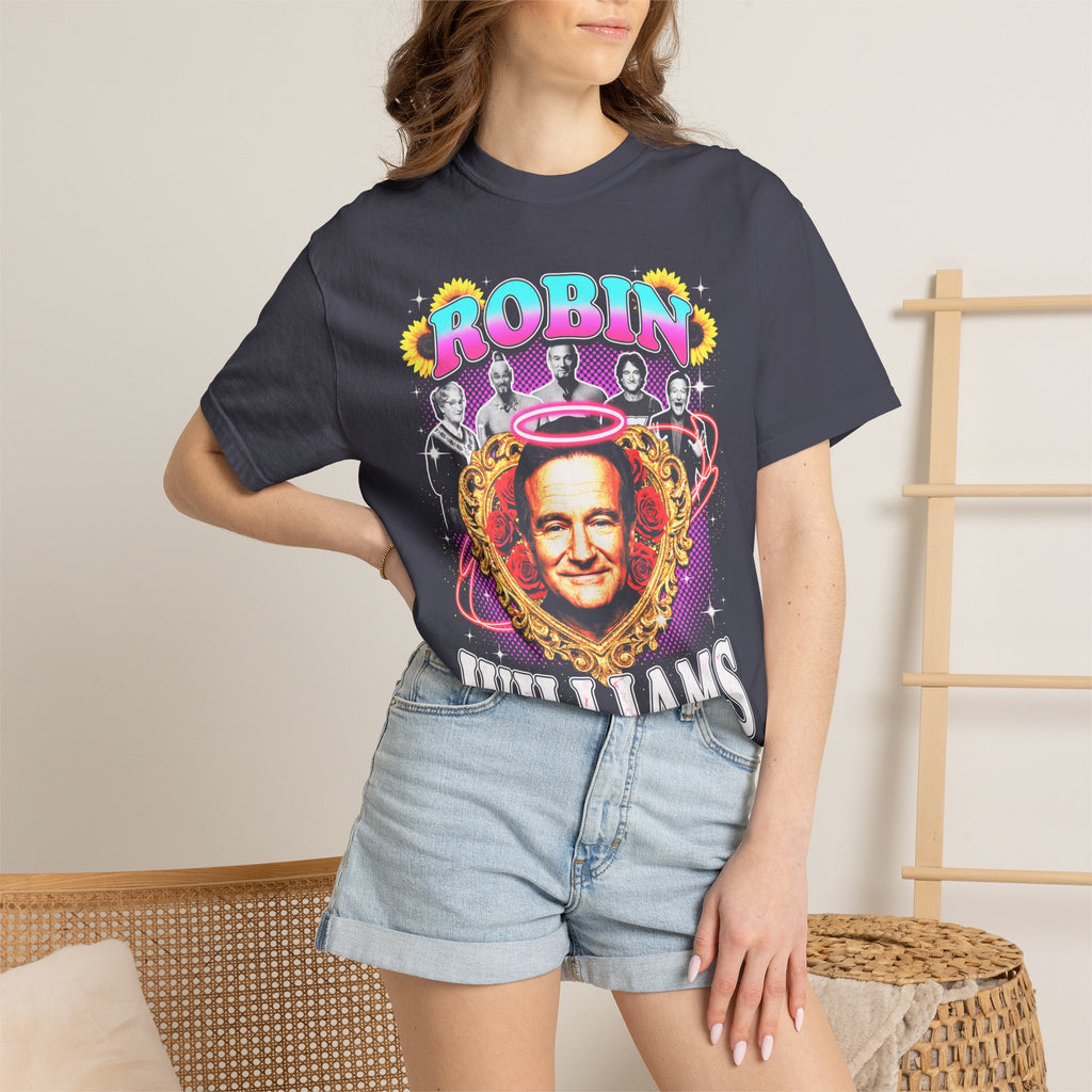 Robin Williams Classic Tee | 90s Vintage | Retro Actor Gift