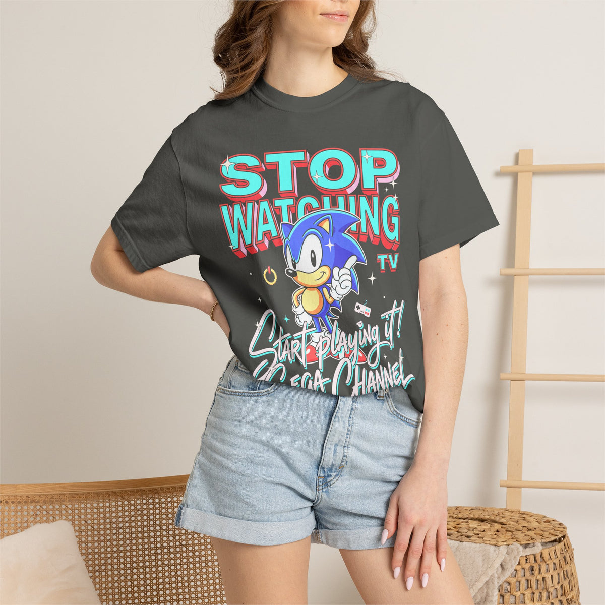 Stop Watching TV Classic Tee | Retro Gaming | Gamer Gift