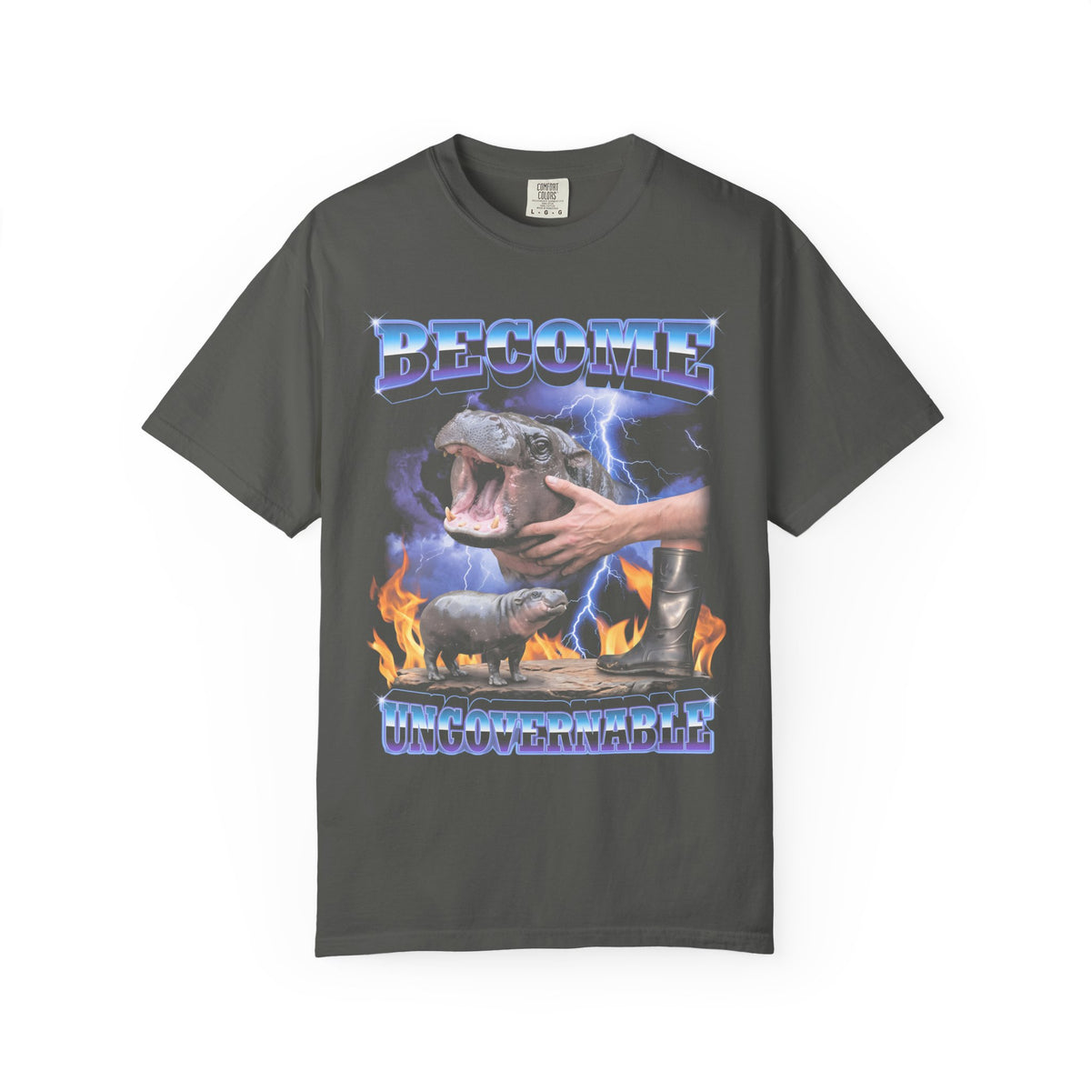 Become Ungovernable Classic Tee | Moo Deng | Funny Meme