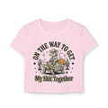 On The Way To Get My Shit Together Women's Baby Tee