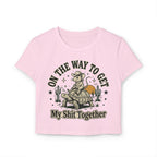 On The Way To Get My Shit Together Women's Baby Tee