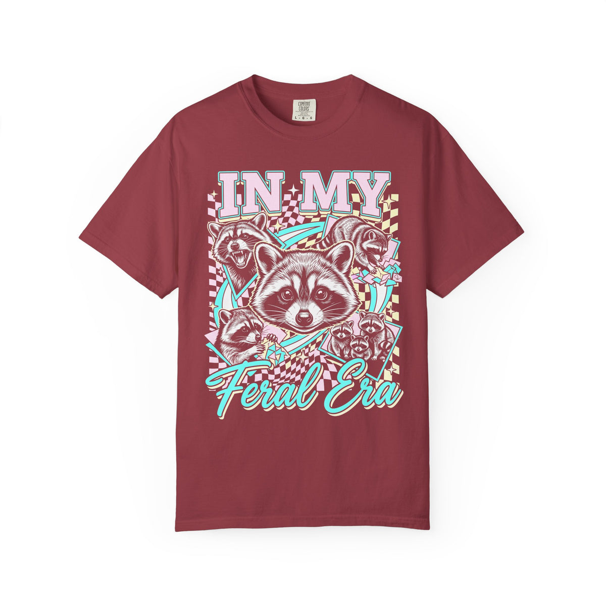 In My Feral Era Raccoon Classic Tee | 90s Vintage | Graphic