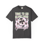 Time To Go Blanky Mode Classic Tee | Goodnight Funny Raccoon