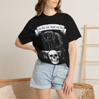 To Be Or Not To Be No Classic Tee | Black Cat Skull Art