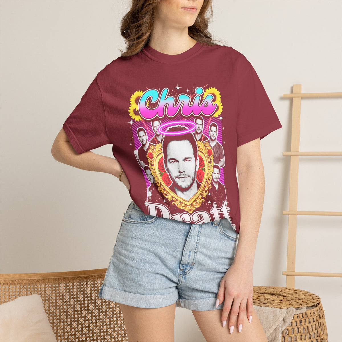 Chris Pratt Classic Tee | 90s Vintage Bootleg | Actor Gift