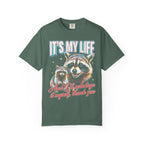 Its My Life Sabotage Myself Raccoon Classic Tee | 90s Retro