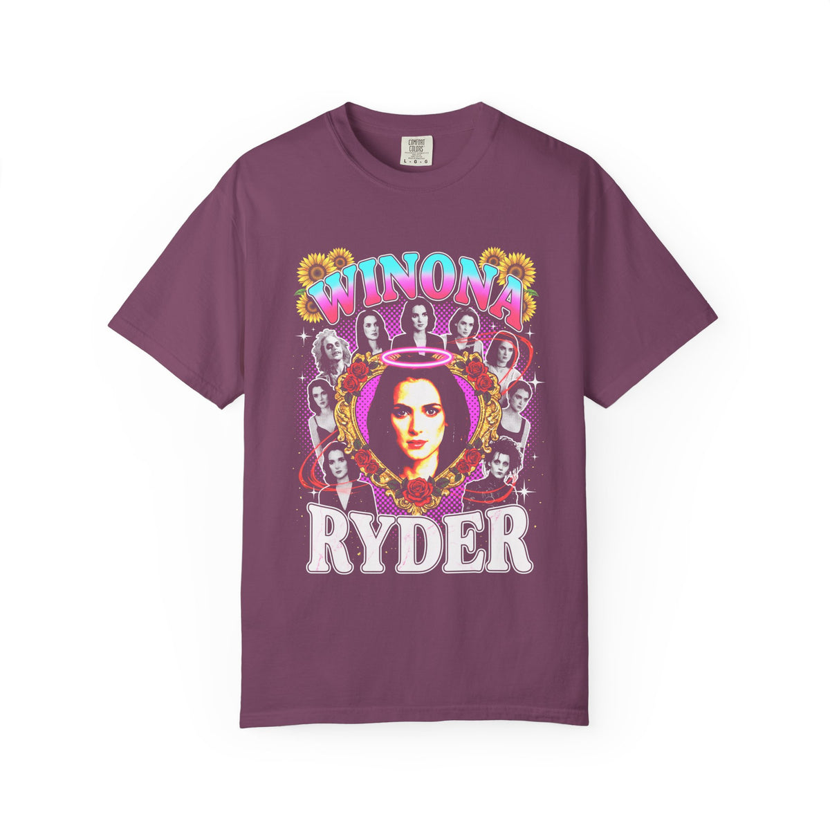 Winona Ryder Classic Tee | 90s Vintage | Retro Actress Gift