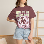 Time To Go Blanky Mode Classic Tee | Goodnight Funny Raccoon