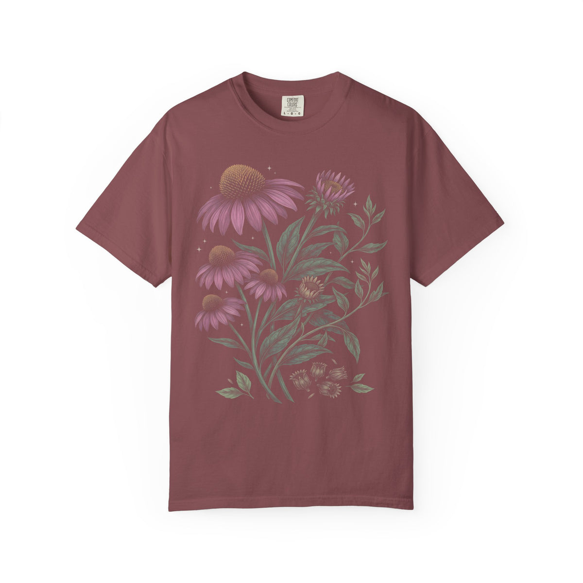 Botanical Floral Garden Classic Tee | Vintage Illustration