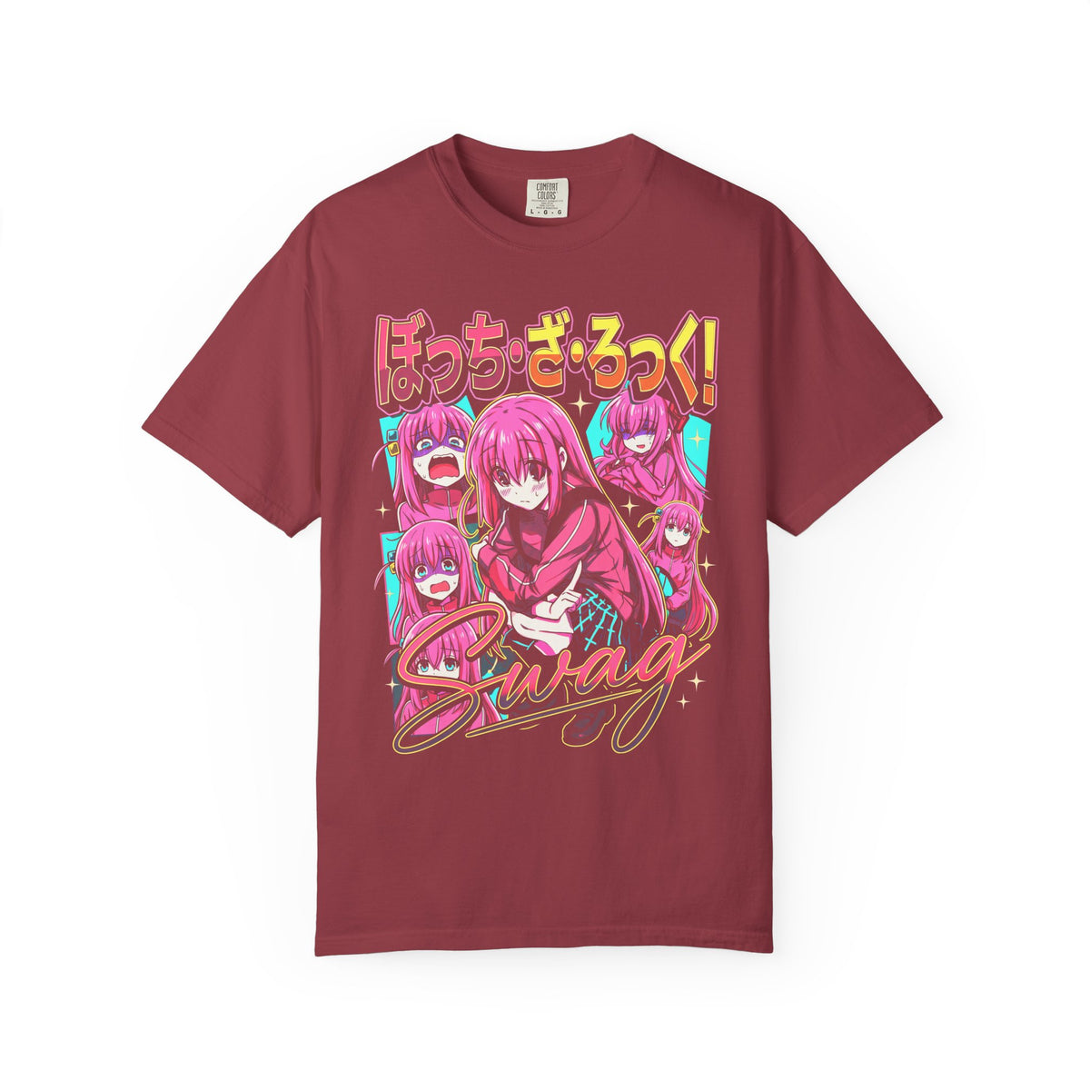 Pink Hair Anime Girl Classic Tee | Y2K Kawaii | Retro Gift