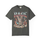 Rage Consumes Me Kitten Classic Tee | Fiery Cat | Retro Meme