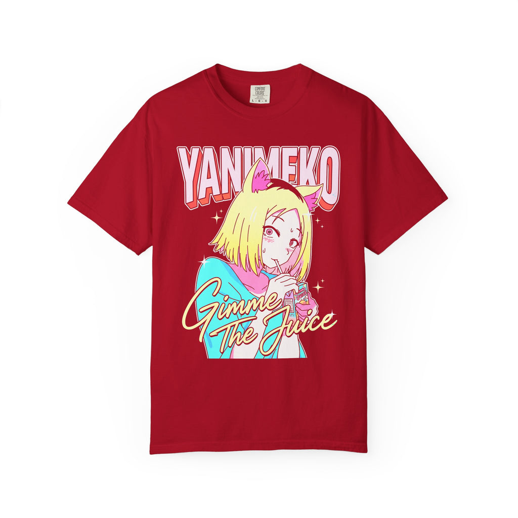 Gimme The Juice Classic Tee | Retro 90s | Anime Cat Girl
